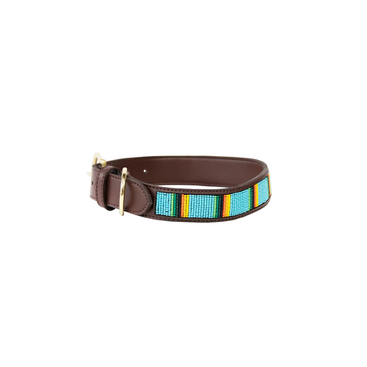 Kentucky Dogwear
Dog Collar Handmade Pearls Light Blue