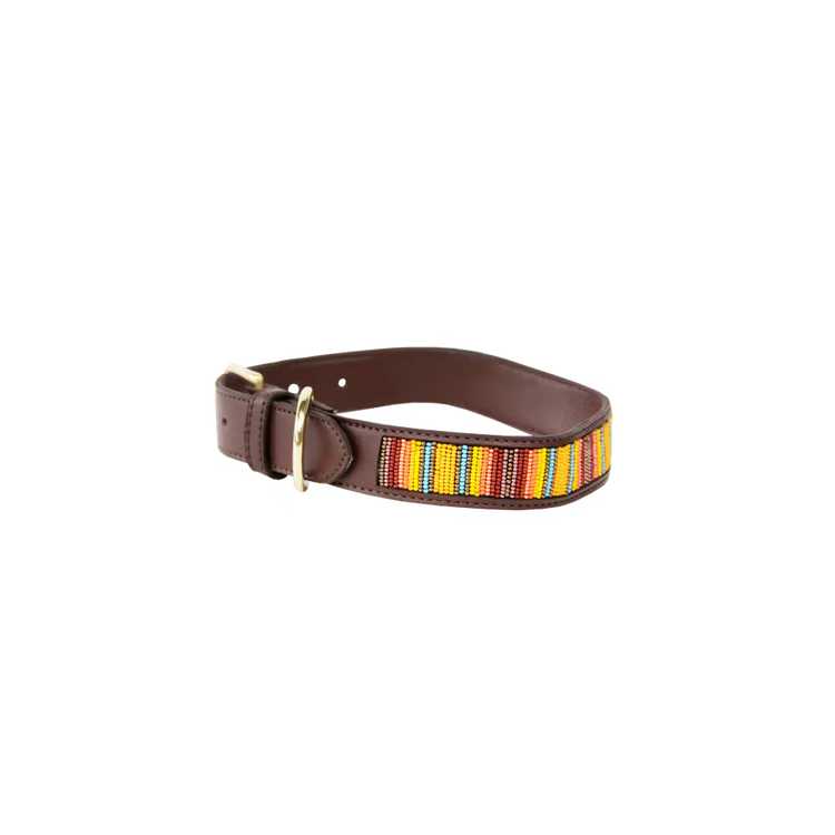 Kentucky Dogwear
Dog Collar Handmade Pearls Orange