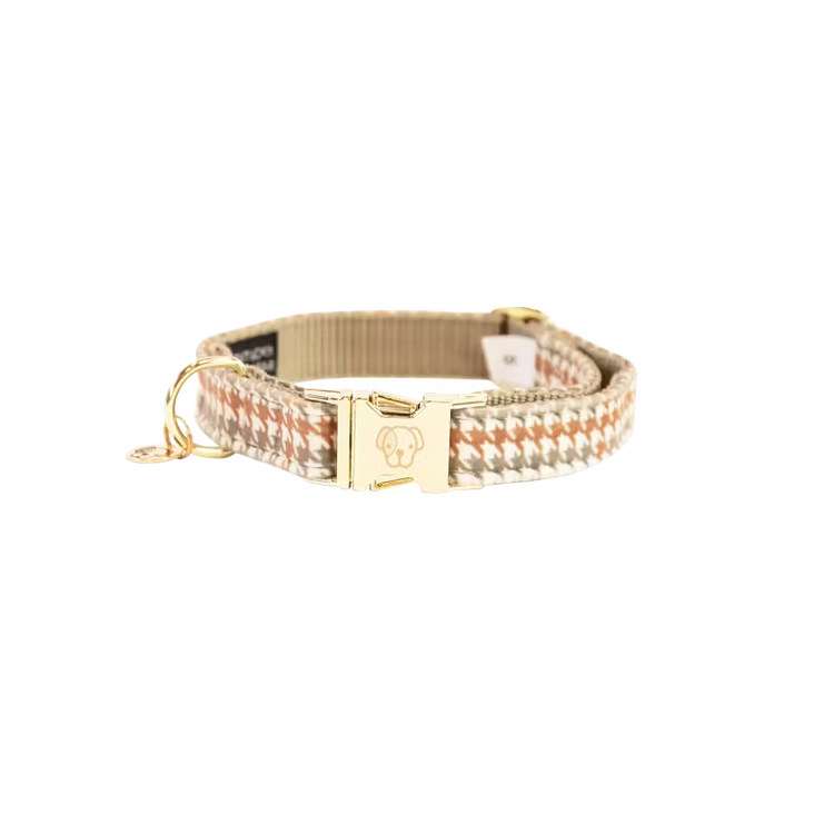 Kentucky Dogwear
Dog Collar Pied De Poule Beige
