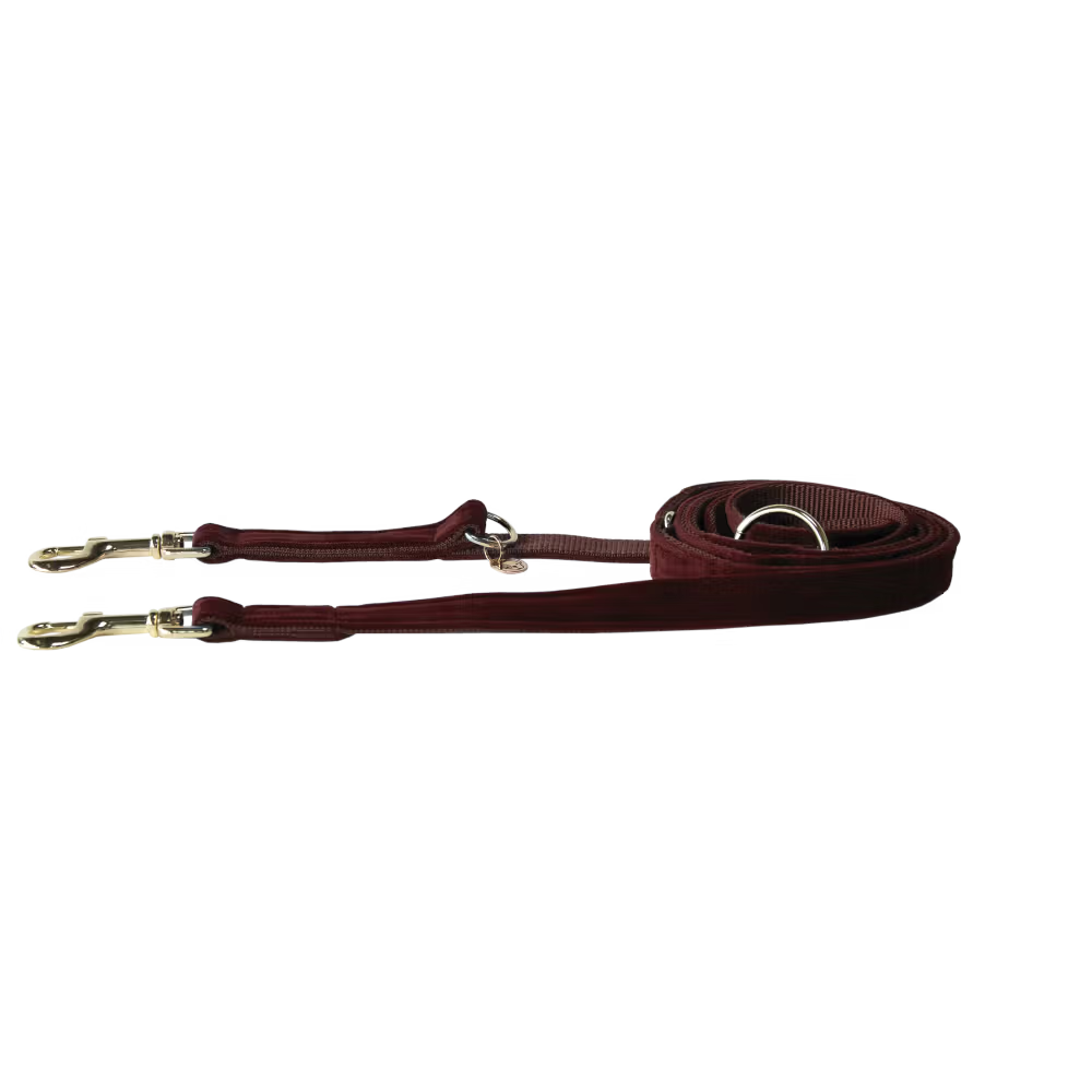 Kentucky Dogwear
Dog Leash Velvet 200 cm Bordeuaux