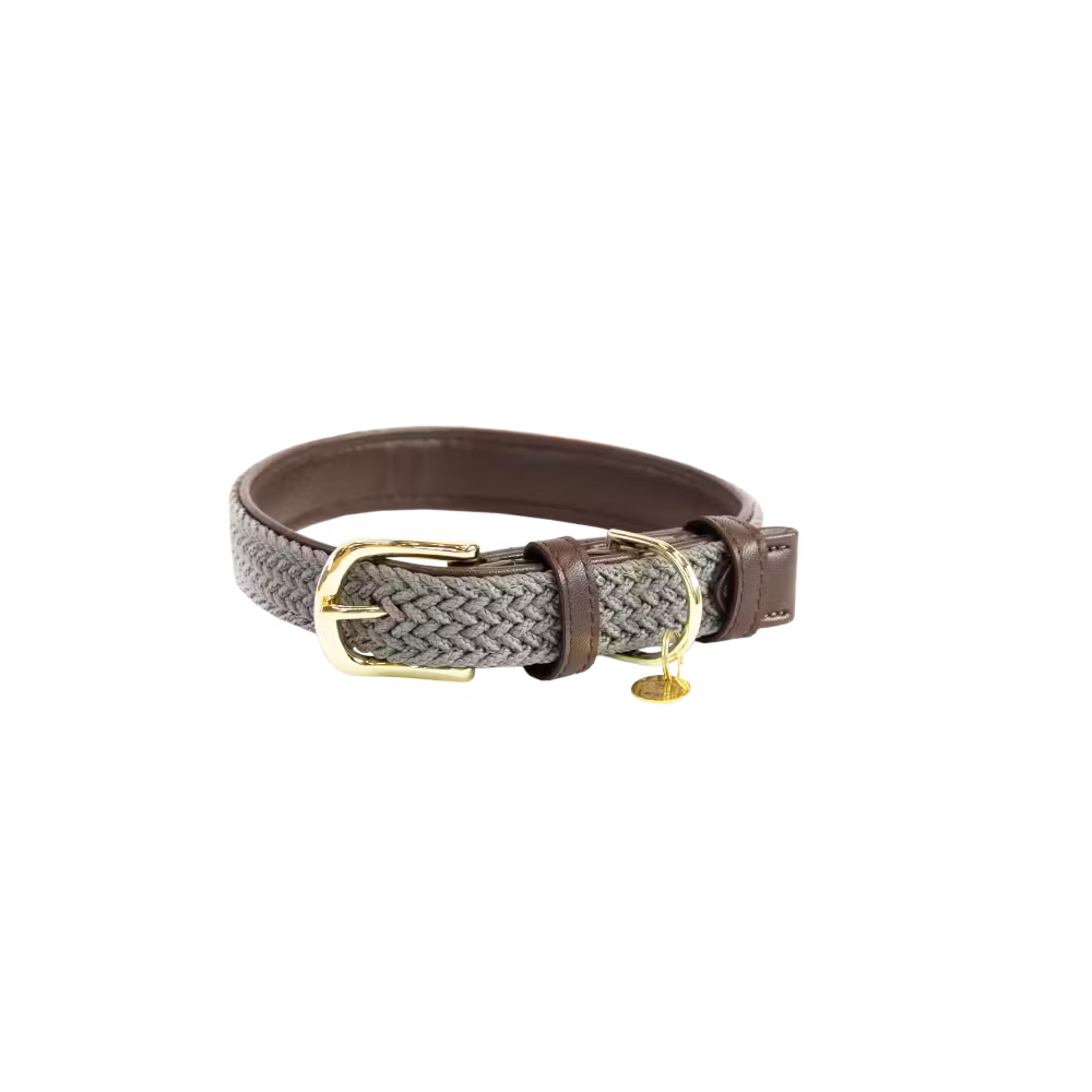 Kentucky Dogwear
Plaited Nylon Dog Collar Grey