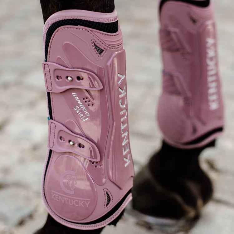 Kentucky Horsewear Bamboo Tendon Boots Old Rose