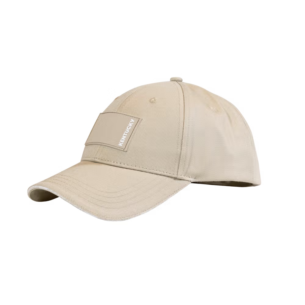 Kentucky Horsewear
Baseball Cap Rubber Logo Beige