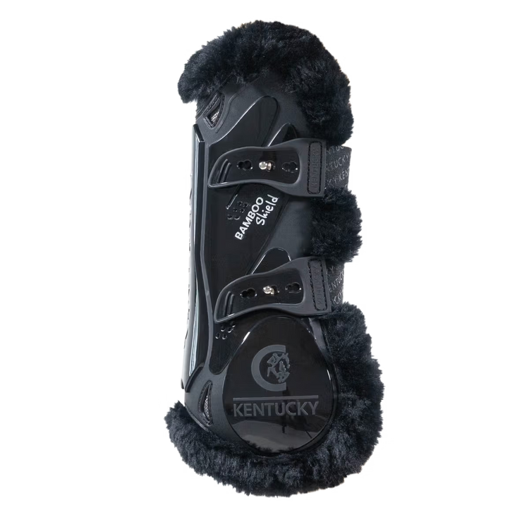Tendon boots with black sheepskin lining