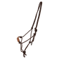 Equestrian rope halter for groundwork