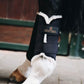    Kentucky Horsewear Brushing Boots Solimbra Hind Black