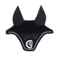 Kentucky Horsewear Ear Mask Wellington 3D Logo Rope Black