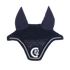 Kentucky Horsewear Ear Mask Wellington 3D Logo Rope Navy