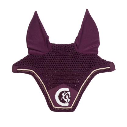 Kentucky fly veil Wellington 3D logo rope soundless