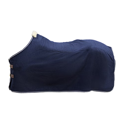 Warm and durable melange fleece