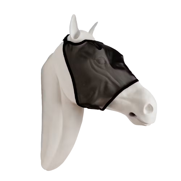 The Fly Mask Classic without ears is made of mesh fabric and has soft edges to avoid rubbing.
