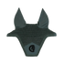 soundless ear bonnet in dark green