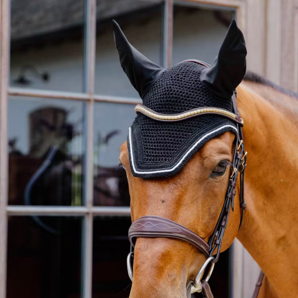 Kentucky Horsewear
Fly Veil Wellington Diamond Rope Black