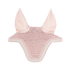Light Pink Soundless ear bonnet for horses 