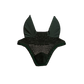 Kentucky Ear Bonnet Wellington Velvet Pearls with elegant velvet and pearl detailing green