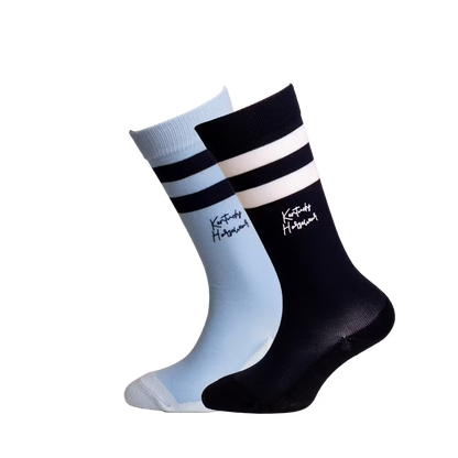 Kentucky Horsewear
Kids Socks Stripes Set of 2 Blue