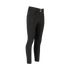 Black Ladies riding breeches with knee grip
