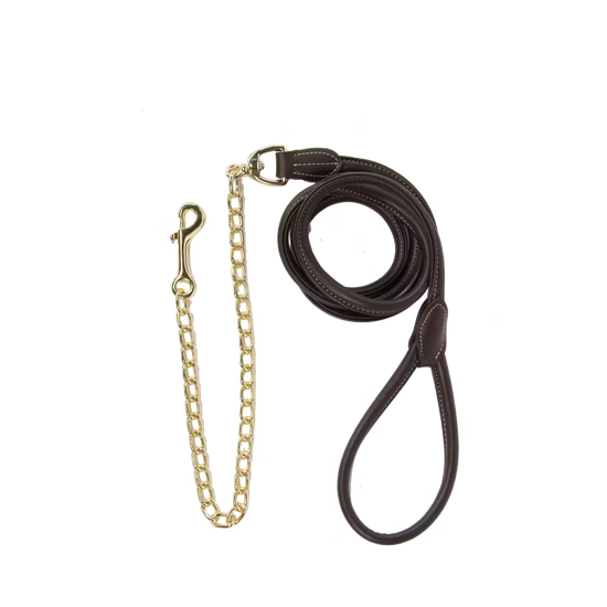 Kentucky Horsewear
Leather Chain Lead Brown