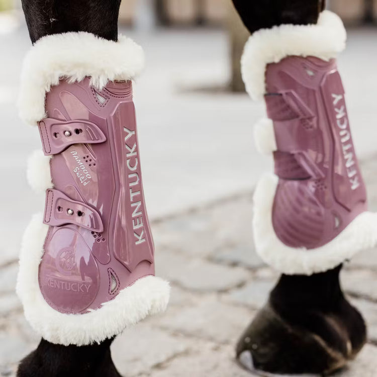 Kentucky Horsewear Old Rose Boots Sheepskin