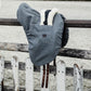 Artificial rabbit skin inside saddle cover