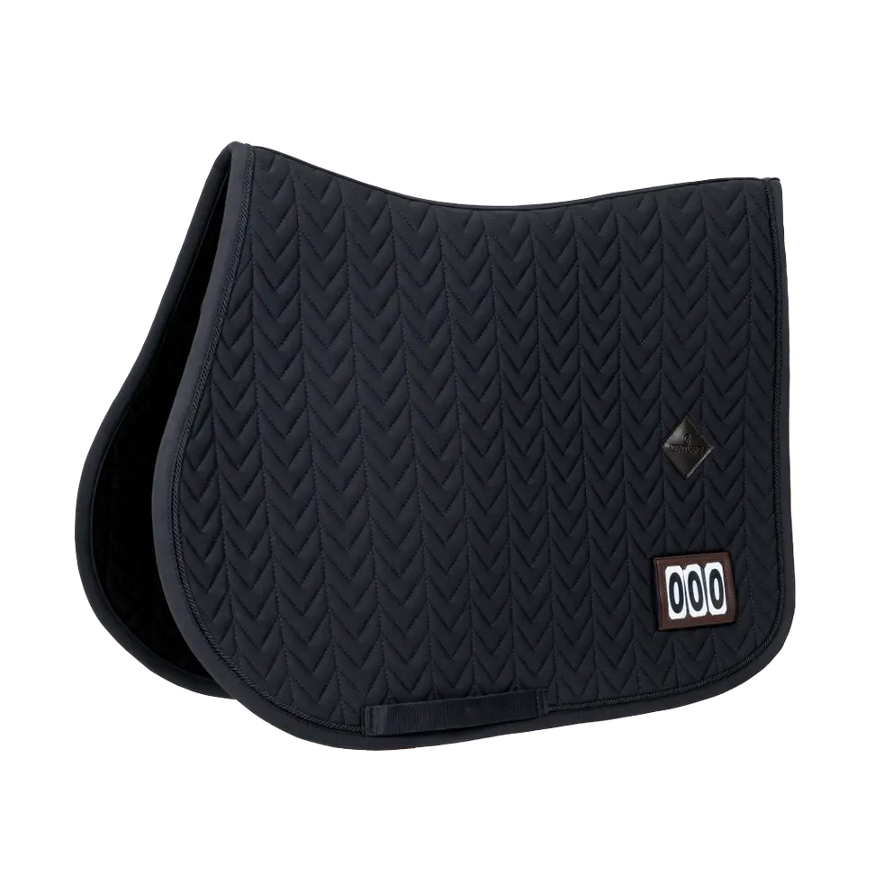 Kentucky Horsewear
Saddle Pad Fishbone Competition 2 numbers Jumping Black