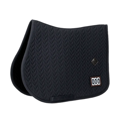 Kentucky Horsewear
Saddle Pad Fishbone Competition 2 numbers Jumping Black