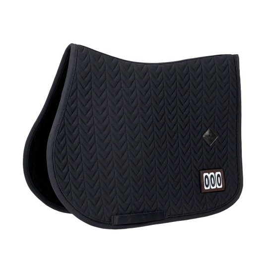 Kentucky Horsewear
Saddle Pad Fishbone Competition 2 numbers Jumping Black
