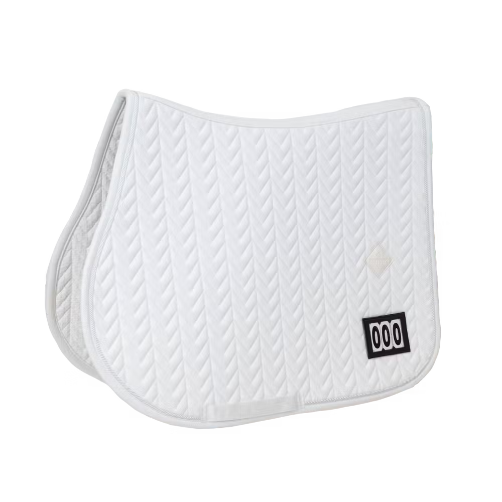Kentucky Horsewear
Saddle Pad Fishbone Competition 2 numbers Jumping White