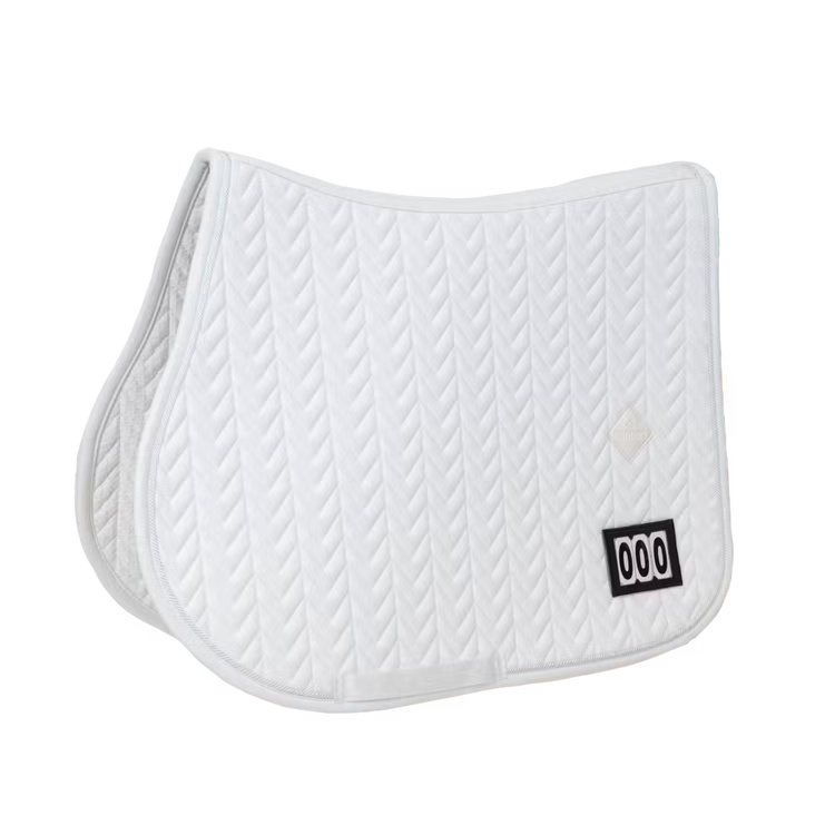 Kentucky Horsewear
Saddle Pad Fishbone Competition 2 numbers Jumping White