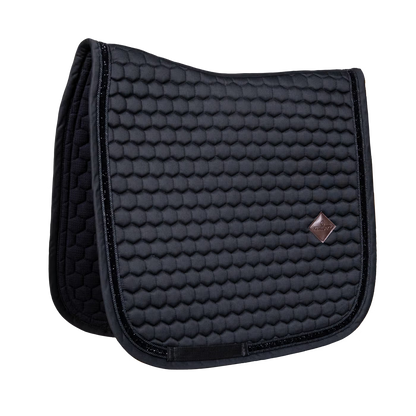 Kentucky Horsewear Saddle Pad Glitter Band Jumping  Black