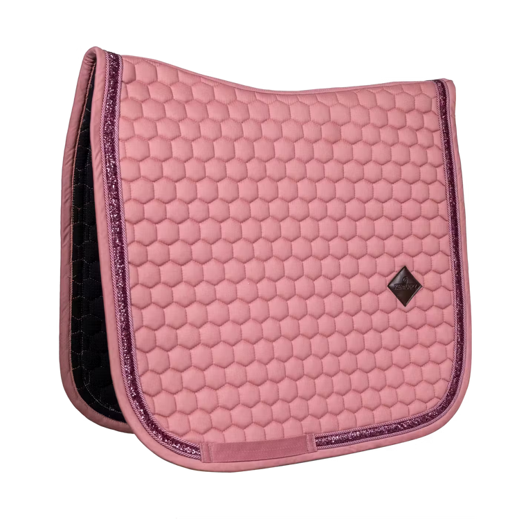 Kentucky Horsewear Saddle Pad Glitter Band Jumping  Fuchsia
