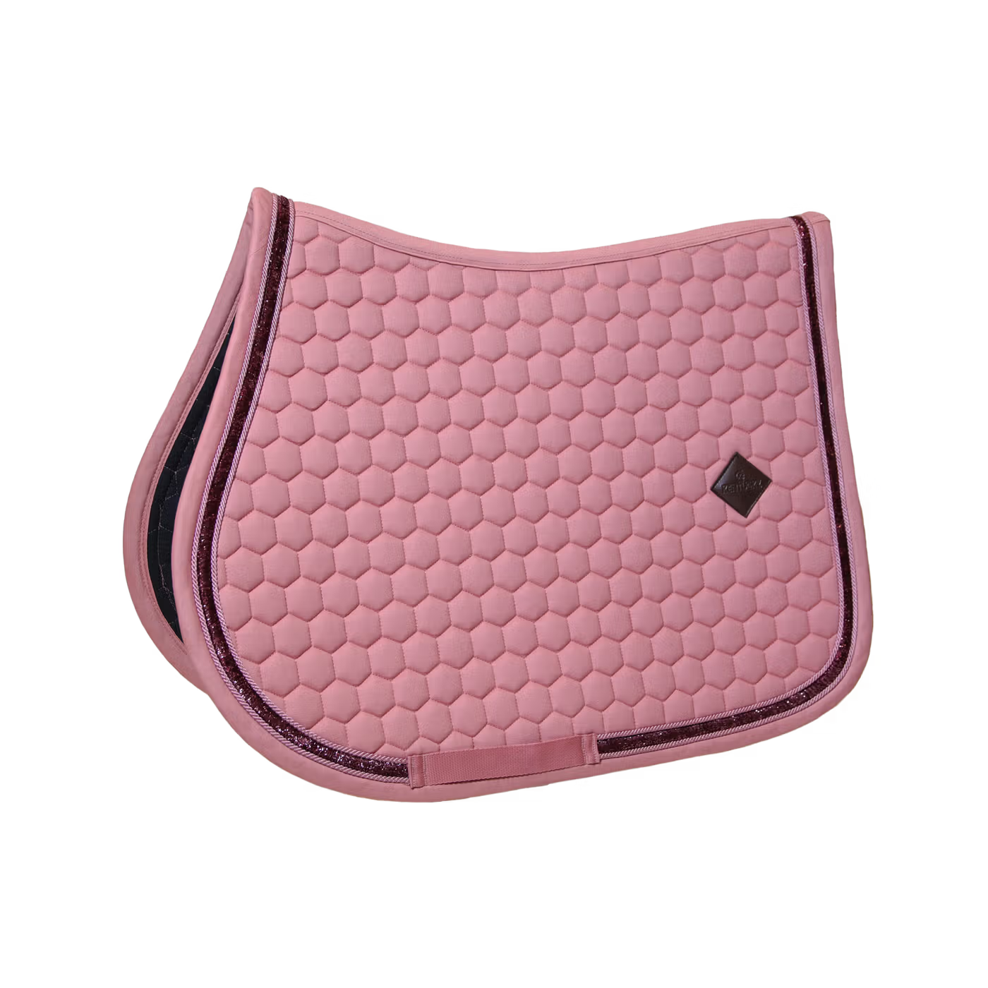 Kentucky Horsewear Saddle Pad Glitter Band Jumping Pink