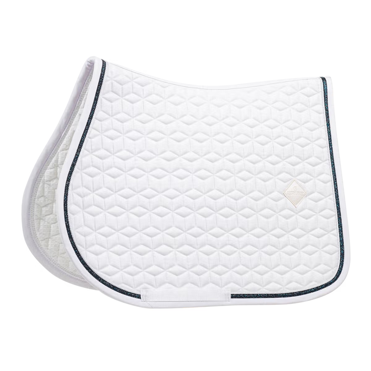 Kentucky Horsewear
Saddle Pad Glitter Rope Jumping White/Black
