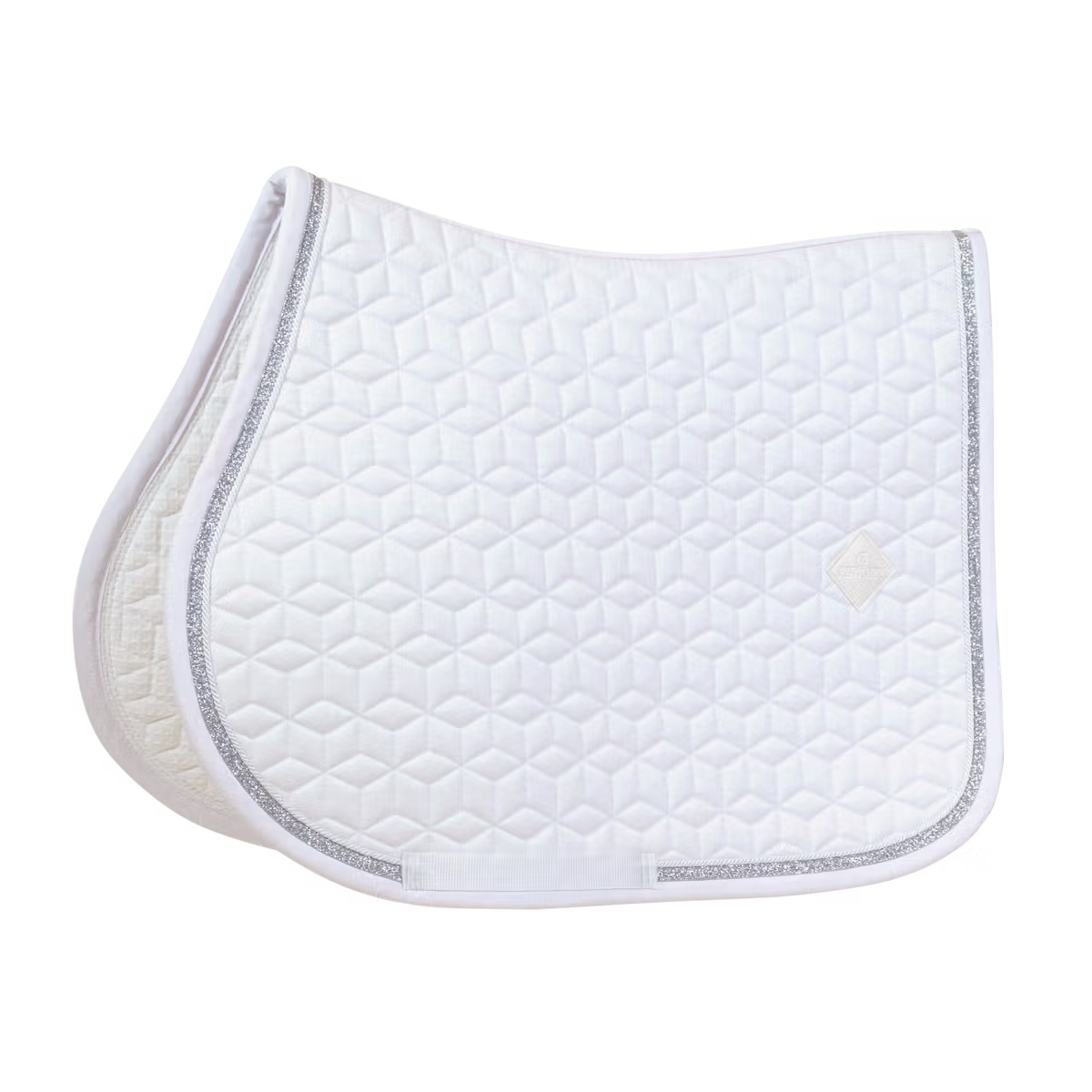 Kentucky Horsewear
Saddle Pad Glitter Rope Jumping White /Silver