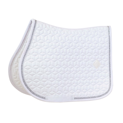 Kentucky Horsewear
Saddle Pad Glitter Rope Jumping White /Silver