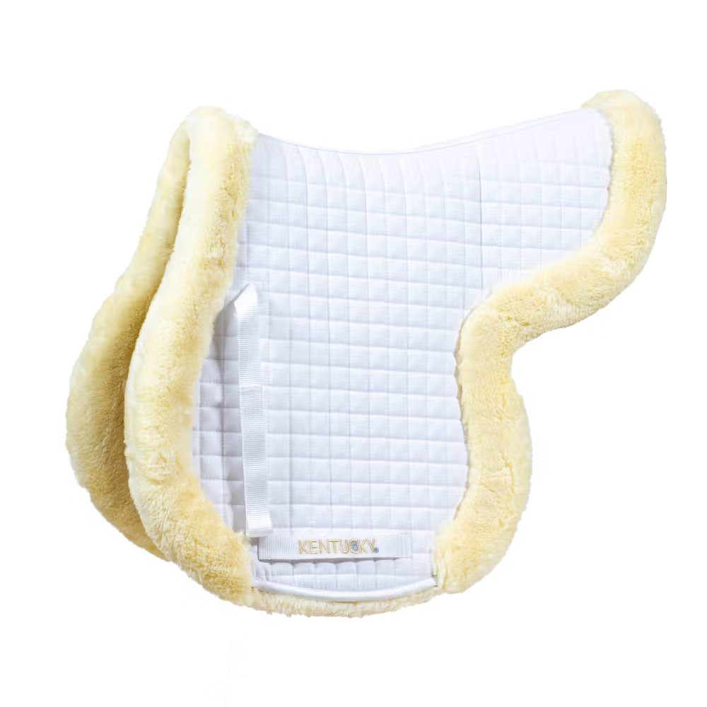 Kentucky Horsewear
Saddle Pad Hunter vegan sheepskin jumping White