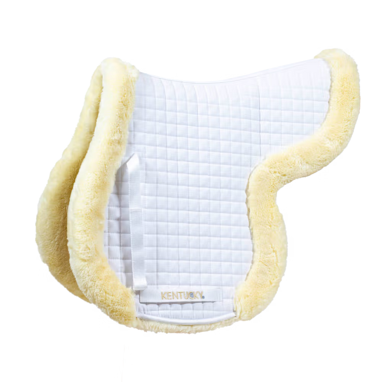 Kentucky Horsewear
Saddle Pad Hunter vegan sheepskin jumping White