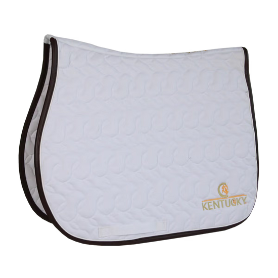 Saddle Pad Jumping White