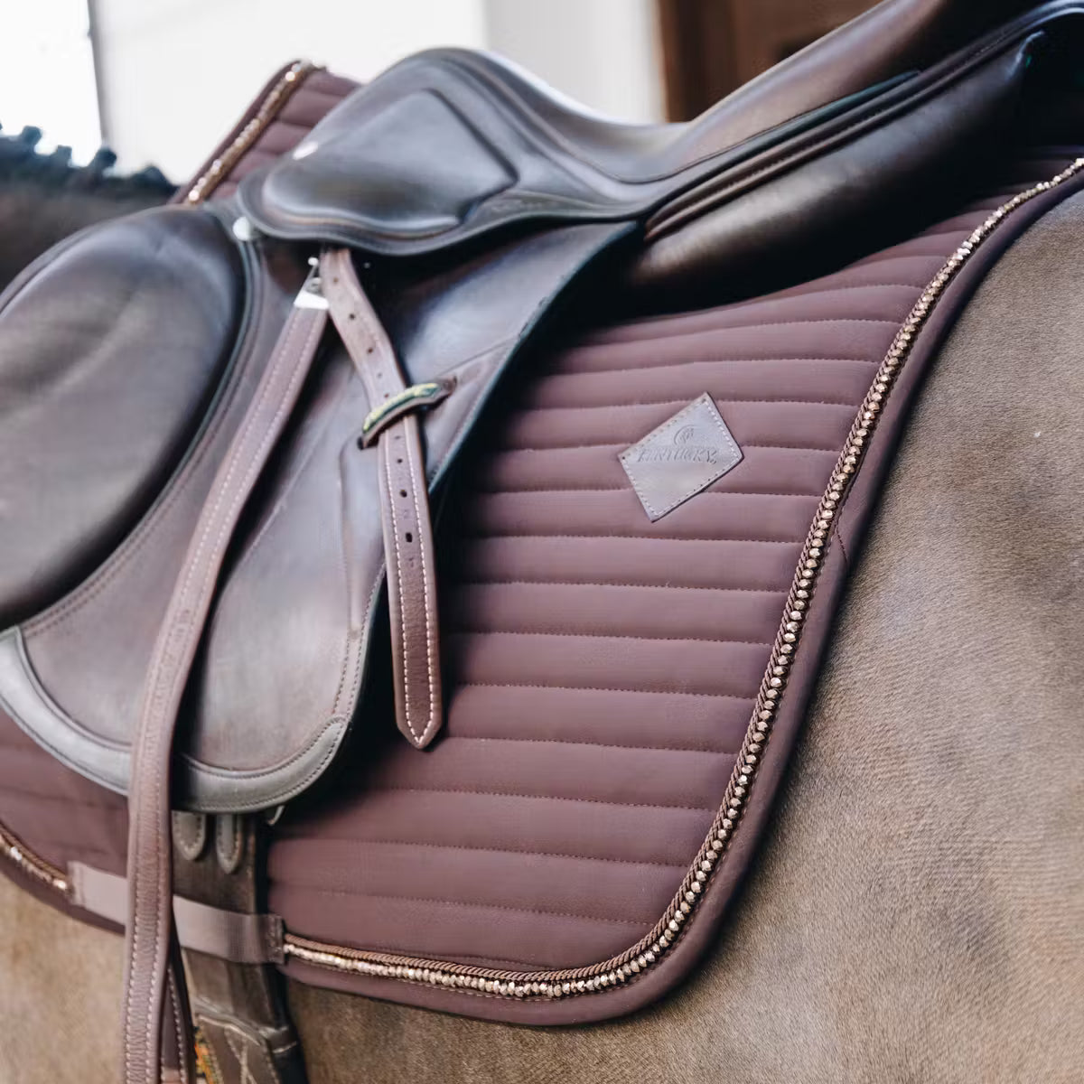 glitter saddle pad