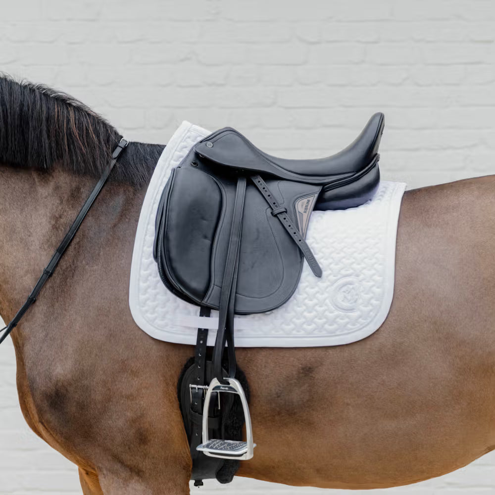 Kentucky Horsewear Saddle Pad Plaited 3D Logo 