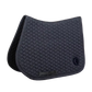 Kentucky Horsewear Saddle Pad Plaited 3D Logo Jumping Navy