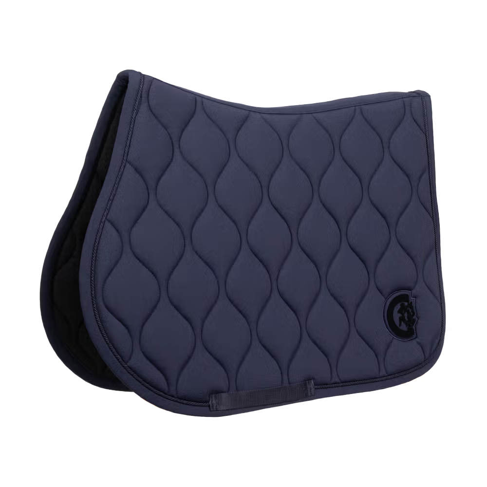Kentucky Horsewear Saddle Pad Wave Dressage Blue