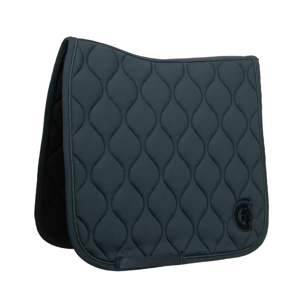 Kentucky Horsewear Saddle Pad Wave Dressage Green