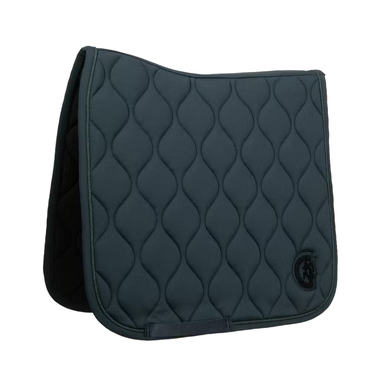 Kentucky Horsewear Saddle Pad Wave Dressage Green