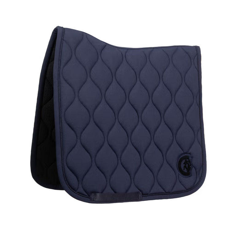 Kentucky Horsewear Saddle Pad Wave Dressage Navy