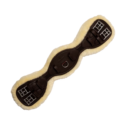 Additional leather loops to keep the girth straps tidy and secure