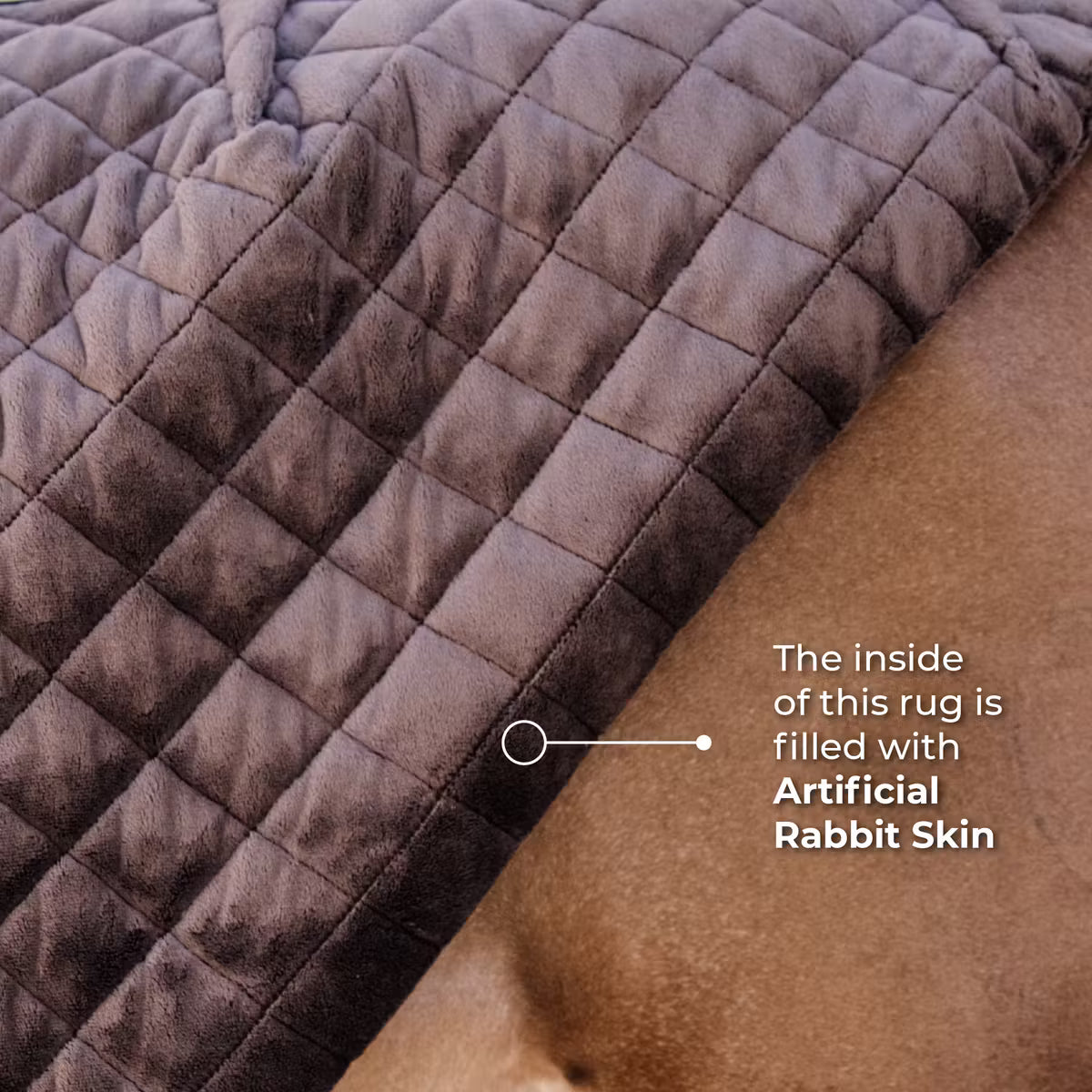 rabbit skin rug