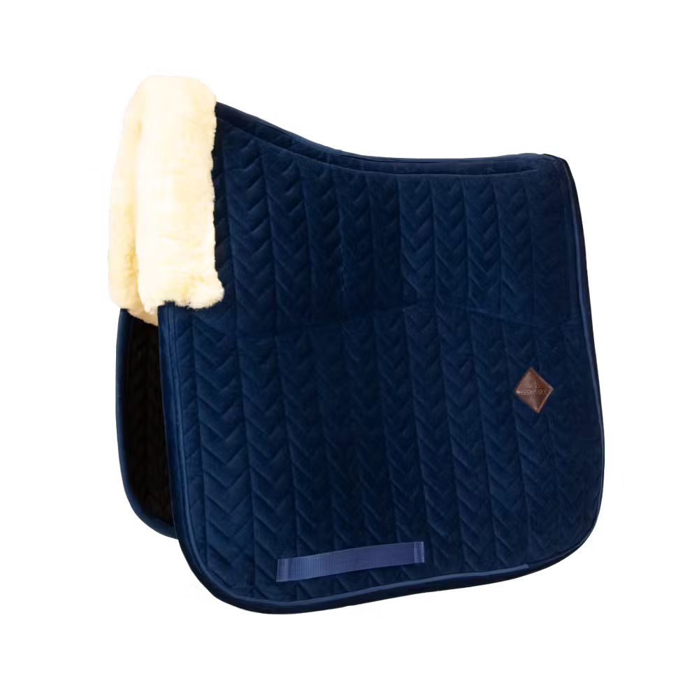 Kentucky Horsewear
Skin Friendly Saddle Pad Velvet Dressage Navy