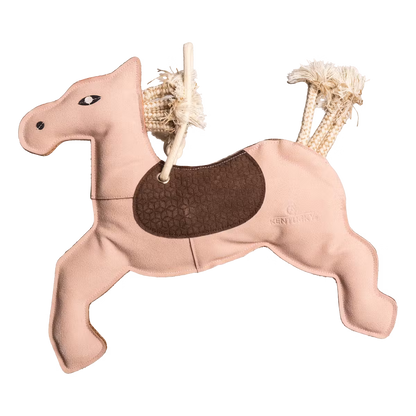 horse toy with rope mane and tail