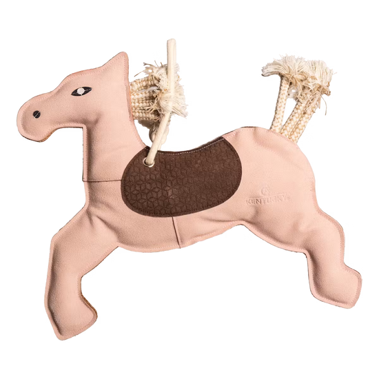 horse toy with rope mane and tail